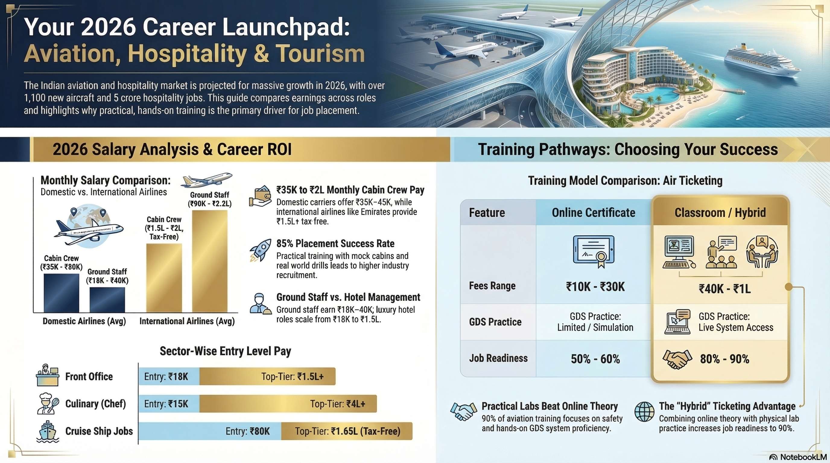 Air Ticketing Course Online Certificate 2026: Complete Guide to Distance Learning - Travel & Tourism career guide from Wings Institute Vadodara Gujarat